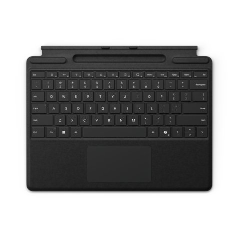 Surface Pro 10 Teclado Negro Español con carga Slim Pen