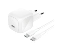 Chargeur pour téléphone mobile Belkin secteur BoostCharge USB-C 45 W Blanc pour smartphone et tablette