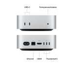 Apple Mac mini Apple M M4 Pro 24 GB 512 GB SSD macOS Sequoia Mini PC Plata
