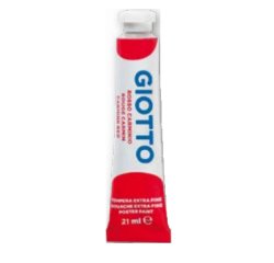 Giotto Tubo Tempera 21Ml Rosso Carminio
