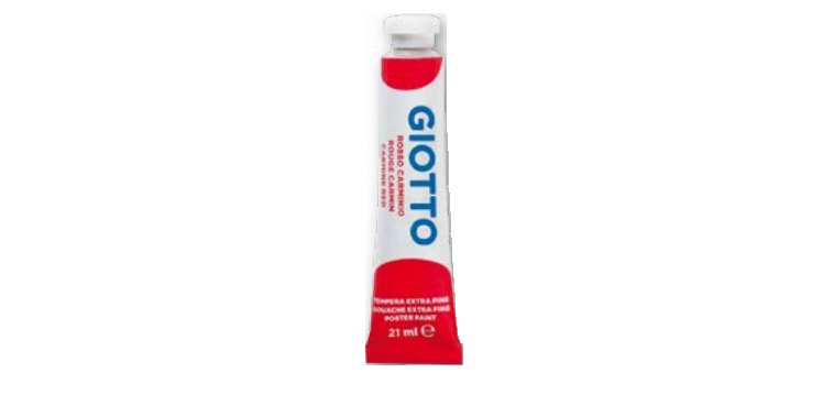 Giotto Tubo Tempera 21Ml Rosso Carminio
