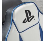 X Rocker 2021026 Video Game Chair Console Gaming Chair Upholstered Seat Black, Blue, White