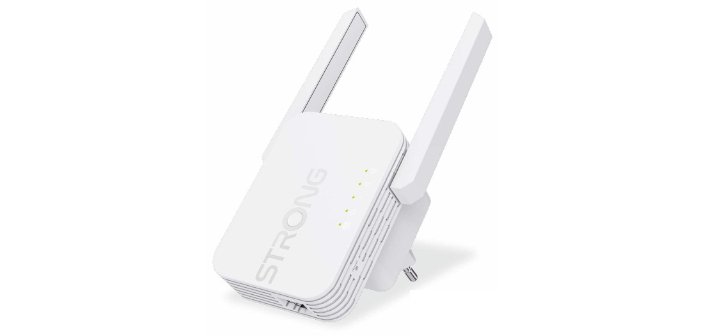 Strong 300S ponte e ripetitore Ripetitore di rete 300 Mbit/s Bianco