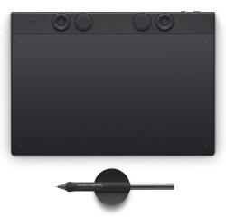 Wacom Intuos Pro Medium – 2025 tavoletta grafica Nero 263 x 148 mm USB/Bluetooth