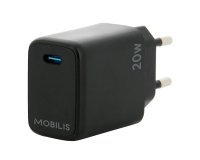 Mobilis 001361 cargador de dispositivo móvil Universal Negro Corriente alterna Auto