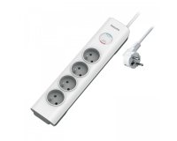 MCL SPN7040WA/19 multiprise 2 m 4 sortie(s) CA Intérieure Blanc
