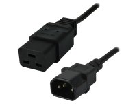 MCL MC913-2M câble électrique Noir Coupleur C14 Coupleur C19