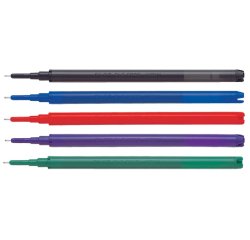 Recharge roller pilot frixion point pointe aiguille 0.3mm encre effaçable coloris rose set de 3 unités