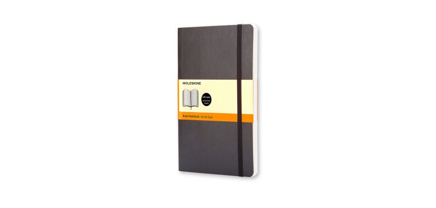 Moleskine QP616 writing notebook A5 192 sheets Black