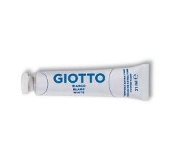 Giotto 355001 colore a tempera 21 ml Tubo Bianco
