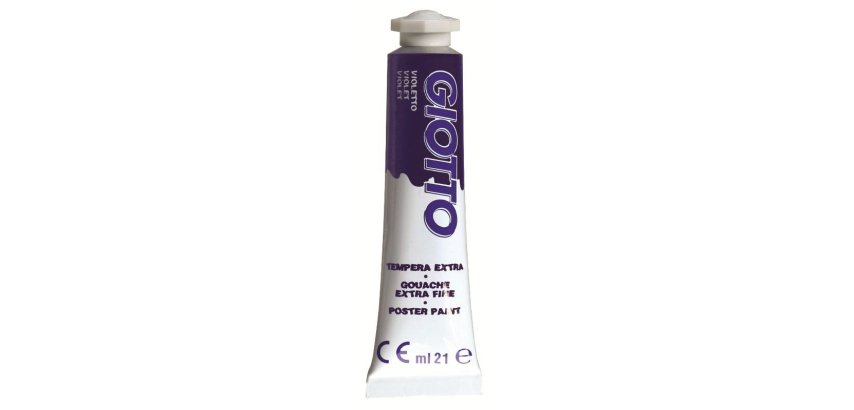 Tempera Tubo 7 - 21ml - violetto - Giotto