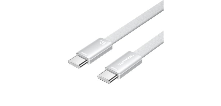 Vention TRZIH cable USB USB 2.0 2 m USB C 480 Gbit/s 60 W Plata