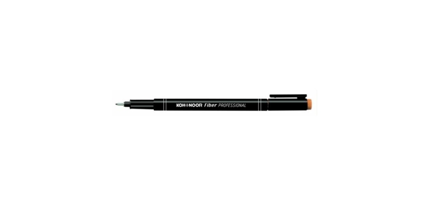 Fineliner Professional Fiber - 0,2mm - nero - Koh.I.Noor