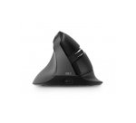 Urban Factory ERGO PRO - souris - vertical - 2.4 GHz, Bluetooth 5.0 - noir, pour gaucher