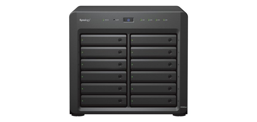 Synology DiskStation DS3622xs+ NAS Tower Intel® Xeon® D D-1531 16 Go DDR4 0 To DiskStation Manager Noir