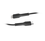 SBS Câble USB Lightning - Type C, 1m, noir