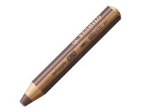 Crayon multi talents stabilo woody 3 in 1 marron