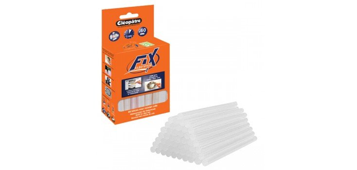 Colle cléopâtre universelle pour mini pistolet boîte de 60 bâtons