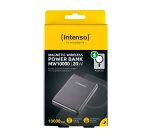 Intenso MW10000 Magnetic Power Bank 10000 mAh – MagSafe Compatible, 15W Wireless Charging, 20W USB-C PD, For iPhone & Android – Tested in Germany – Grey