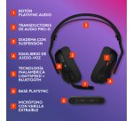 Logitech G Auriculares inalámbricos Astro A20 X LIGHTSPEED para gaming para PS5, Xbox, Switch y PC con PLAYSYNC AUDIO de dos sistemas, Bluetooth, RGB LIGHTSYNC y micrófono con varilla de 48 kHz.