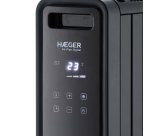 Haeger HE-20D.003A calefactor eléctrico Interior Negro 2000 W Convector