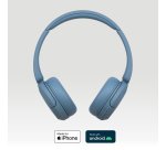 Sony WH-CH520 Headset Wireless Head-band Calls/Music USB Type-C Bluetooth Blue