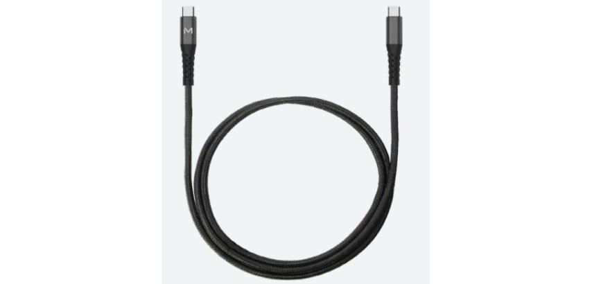 Mobilis 001342 câble USB 1 m USB C Noir