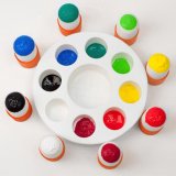 Palette godets et 10 tampons mousse dont 2 gratuits