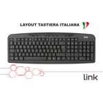 LINK LKTAST05 Tastiera Multimedia USB [Layout Italiano]