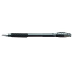Stylo-bille pentel feel-it écriture moyenne pointe 0.7mm encre coloris noir
