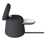 Belkin BoostCharge Pro Casques, Smartphone, Smartwatch Charbon de bois Secteur Recharge sans fil Charge rapide Intérieure