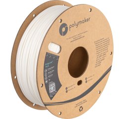 Polymaker PA02036 3D Printing Material Polylactic Acid (PLA) White 3 kg