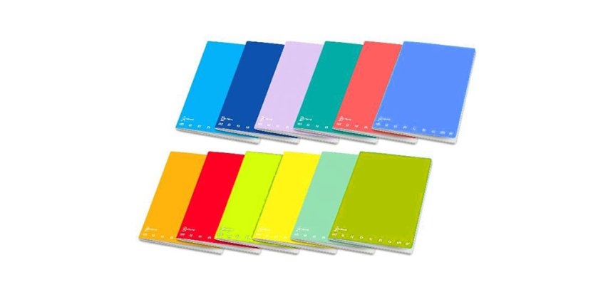 Pigna 02241554M quaderno per scrivere A4 34 fogli Multicolore