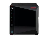 Asustor AS5404T serveur de stockage NAS Intel® Celeron® N5105 4 Go DDR4 0 To ADM Noir