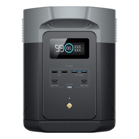 EcoFlow DELTA 2 Max stazione di alimentazione portatile Litio Ferro Fosfato (LiFePo4) 2400 W 23 kg