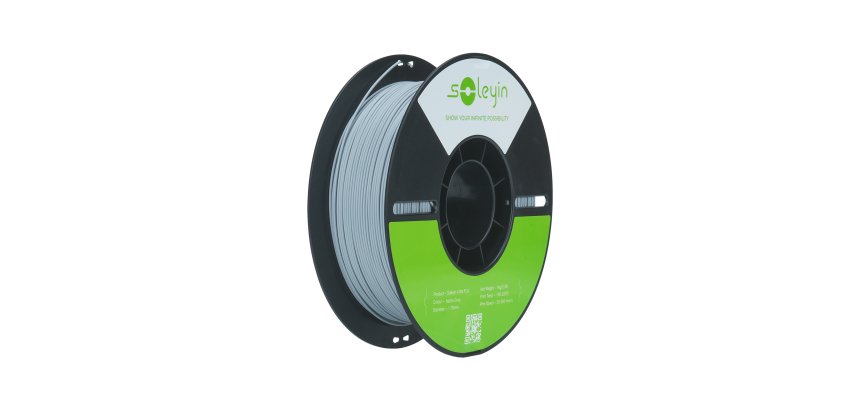 Creality Soleyin Ultra PLA Matte Black Polylactic Acid (PLA) Gray