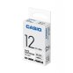 Casio XR-12WE1 nastro per etichettatrice Nero su bianco