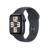 Apple Watch SE OLED 40 mm Digital 324 x 394 Pixeles Pantalla táctil 4G Negro Wifi GPS (satélite)