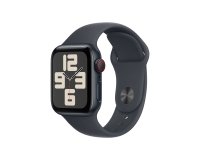 Apple Watch SE OLED 40 mm Digital 324 x 394 Pixeles Pantalla táctil 4G Negro Wifi GPS (satélite)