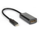 Hamlet XVAUC-DP4K cavo e adattatore video USB tipo-C DisplayPort Nero
