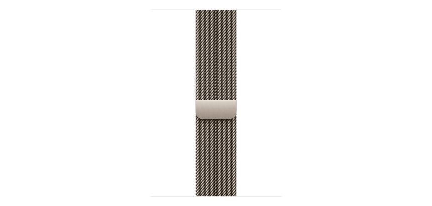 Apple MGJ24ZM/A accessoire intelligent à porter sur soi Bande Naturel Acier inoxydable