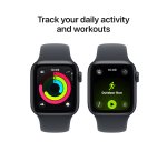 Apple Watch SE (3nd generation) SE 3 GPS 40mm Midnight Aluminium Case with Midnight Sport Band - M/L