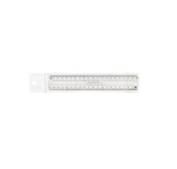 Artiglio 5249 ruler Desk ruler 200 mm Plastic White