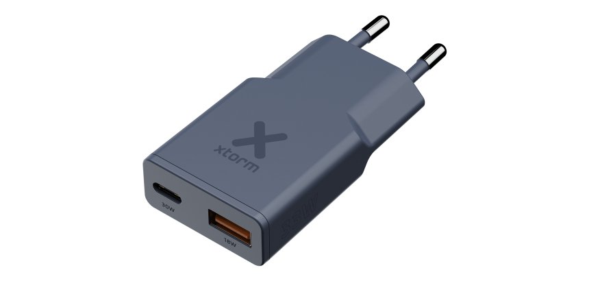 Xtorm XG2SLE0339 chargeur d'appareils mobiles Smartphone, Smartwatch, Tablette Bleu Secteur Charge rapide Intérieure