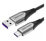 Vention COFHI cable USB USB 2.0 2 m USB C USB A 0,48 Gbit/s Negro, Gris