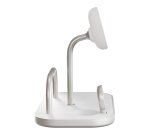 ZENS ZEDC29W/00 chargeur d'appareils mobiles Casques, Smartphone, Smartwatch Argent, Blanc Secteur, USB Recharge sans fil Charge rapide Intérieure