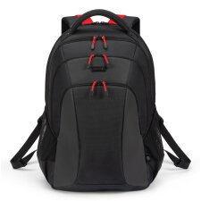 DICOTA D32119-RPET sac à dos Sac à dos normal Noir, Rouge Polyester, Polyéthylène téréphtalate recyclé (rPET)