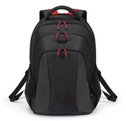 DICOTA D32119-RPET sac à dos Sac à dos normal Noir, Rouge Polyester, Polyéthylène téréphtalate recyclé (rPET)