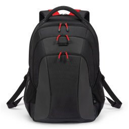 DICOTA D32119-RPET sac à dos Sac à dos normal Noir, Rouge Polyester, Polyéthylène téréphtalate recyclé (rPET)