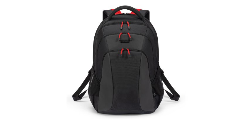 DICOTA D32119-RPET sac à dos Sac à dos normal Noir, Rouge Polyester, Polyéthylène téréphtalate recyclé (rPET)